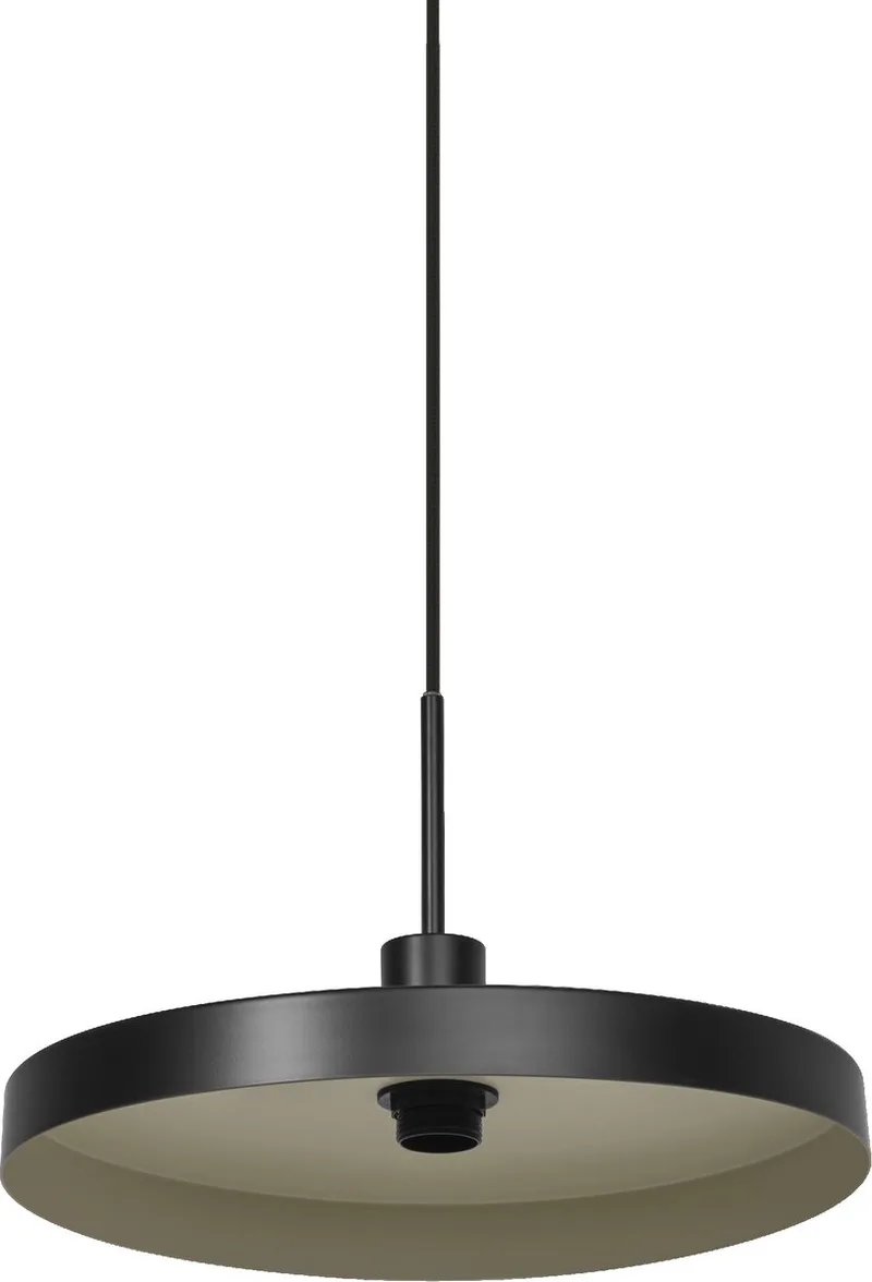 Decor Plate Pendant E27 Beige de LEDVANCE en Noir – photo produit