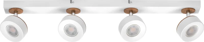 DECOR SPOT PLUTO, 19,2W, 1.250lm, spot, verstelbare koppen, veelzijdig gebruik, interieurspot, warm witte lichtkleur, hoogwaardige optiek, eenvoudige installatie van LEDVANCE in Wit – productfoto
