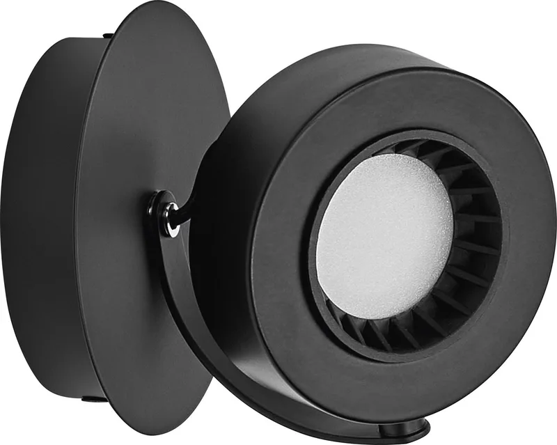 DECOR SPOT VENUS, 5,5W, 210lm, spot, verstelbare koppen, veelzijdig gebruik, interieurspot, warm witte lichtkleur, hoogwaardige optiek, eenvoudige installatie von LEDVANCE in Schwarz – Produktfoto