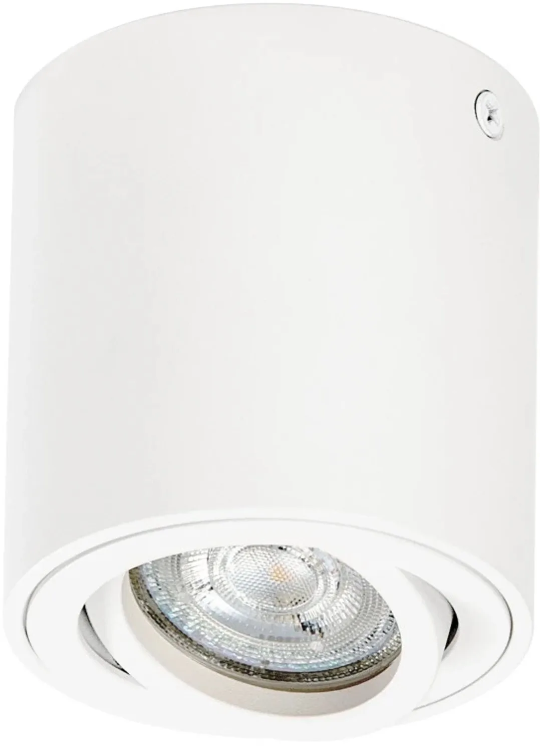 Doos 12x Ledvance LED Armatuur GU10 | LED SPOT SURFACE Round GU10 White de LEDVANCE – photo produit