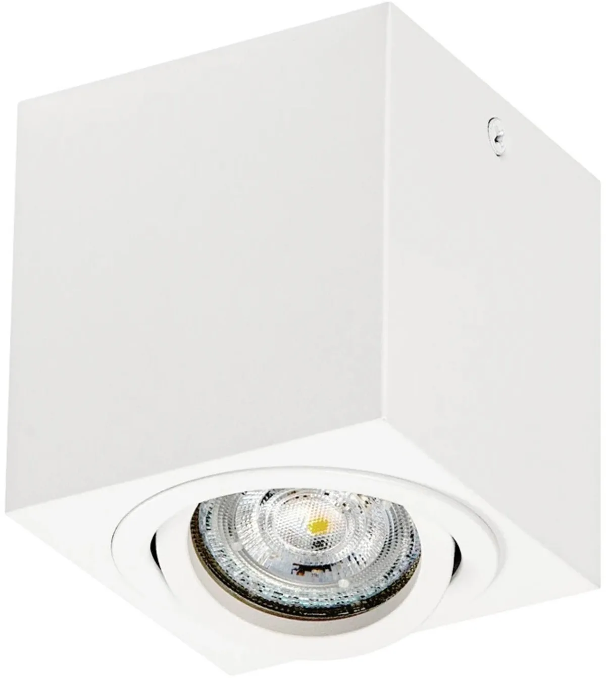 Doos 12x Ledvance LED Armatuur GU10 | LED SPOT SURFACE Square GU10 White van LEDVANCE – productfoto