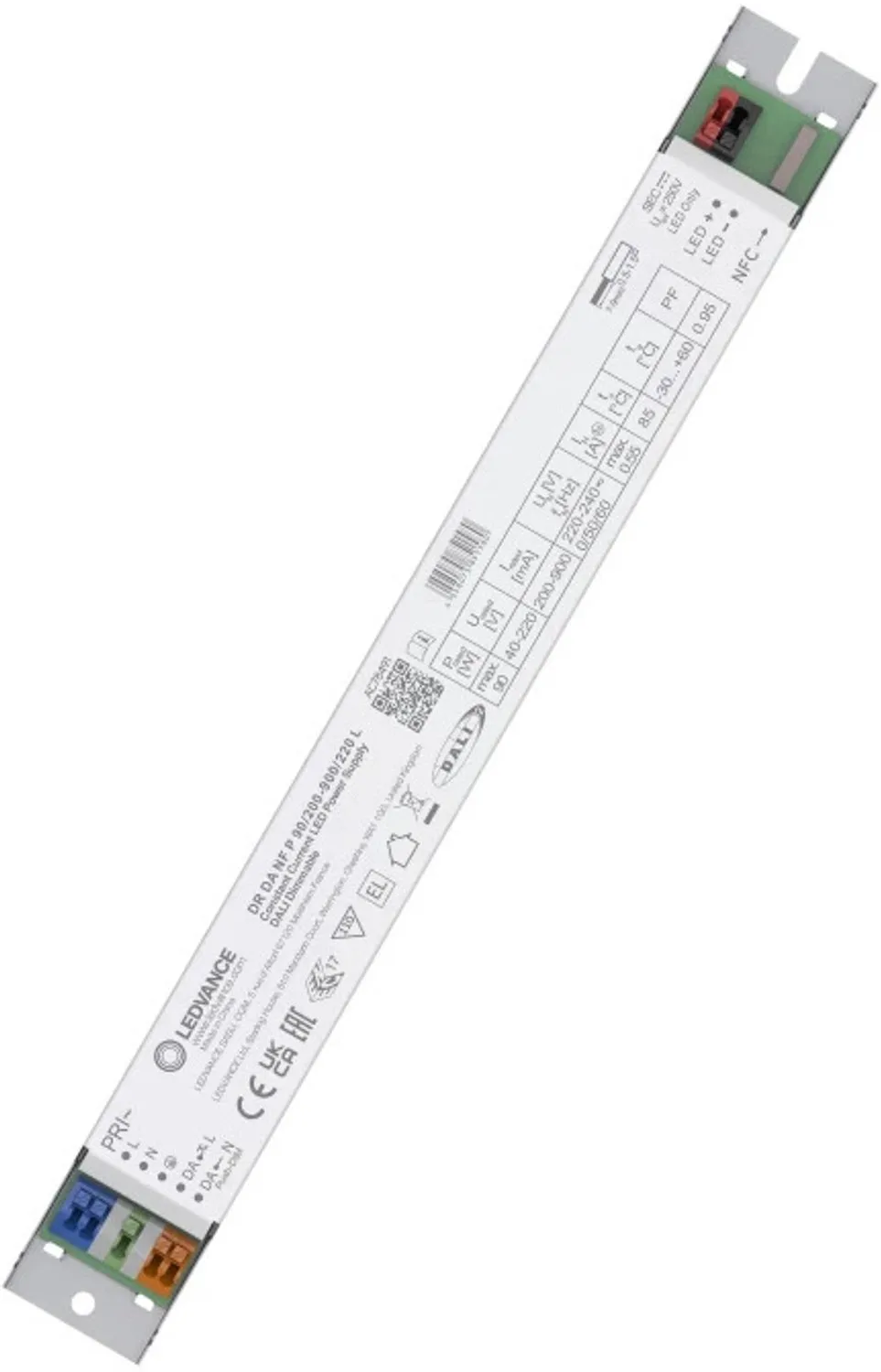 Doos 20x Ledvance LED Driver | LED DRIVER DALI NFC PERFORMANCE 90/200-900/220 L | DALI Dimbaar IP20 de LEDVANCE – photo produit
