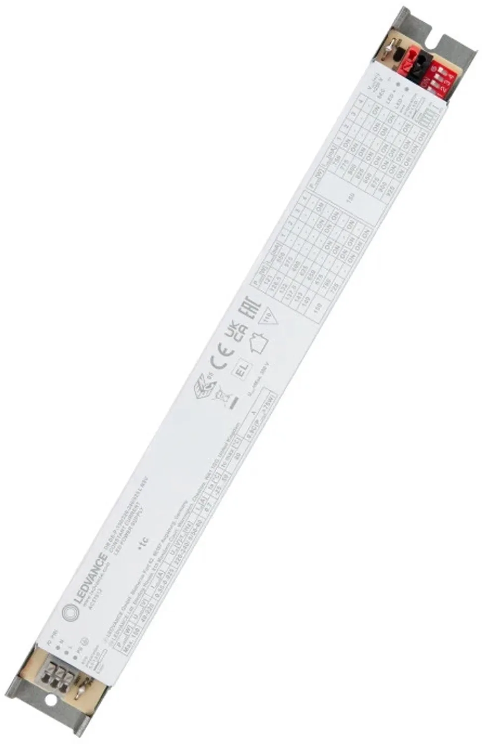 Doos 20x Ledvance LED Driver | LED DRIVER DIP-SWITCH LINEAR -150/220-240/925 L NSV | IP20 fra LEDVANCE – produktbillede