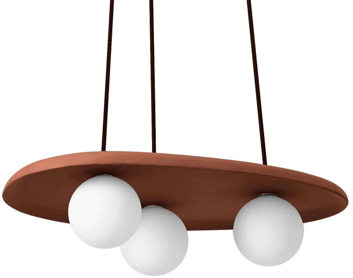 Doos 2x Ledvance LED Armatuur G9 | Decor Clay Nest Pendant 3XG9 Brown von LEDVANCE – Produktfoto