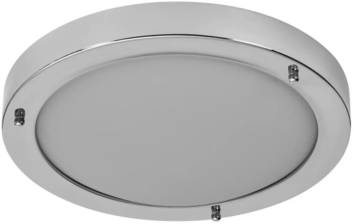 Doos 4x Ledvance LED Armatuur E27 | Bathroom Ceiling Luminaire IP44 E27 310mm E27 Chrome de LEDVANCE – photo produit
