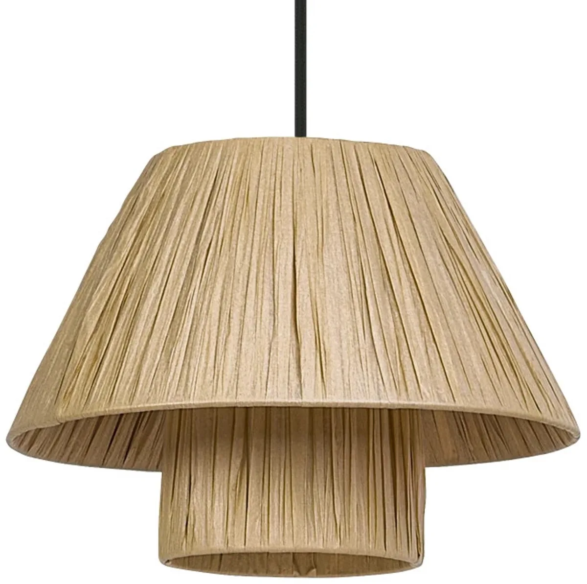 Doos 4x Ledvance LED Armatuur E27 | Decor Bamboo Paper Hut Pendant 280 E27 Brown by LEDVANCE – product photo