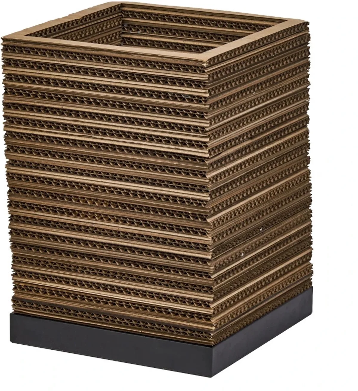 Doos 4x Ledvance LED Armatuur E27 | Decor Cardboard Square Table E27 Brown van LEDVANCE – productfoto