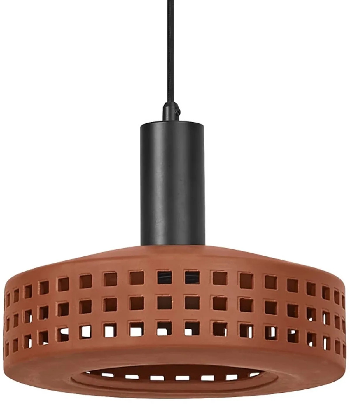 Doos 4x Ledvance LED Armatuur E27 | Decor Clay Windows Pendant 1XE27 Brown de LEDVANCE – photo produit