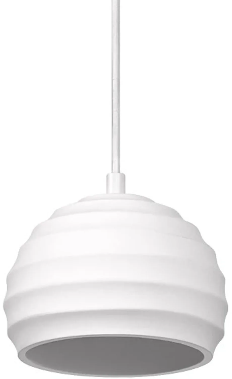 Doos 4x Ledvance LED armatuur E27, Decor Plaster Cup hanglamp E27 wit van LEDVANCE – productfoto