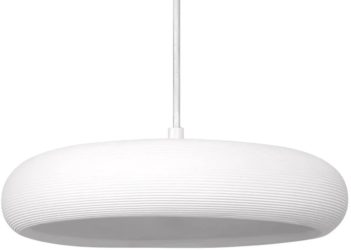 Doos 4x Ledvance LED armatuur E27, Decor Plaster Pure hanglamp 300 E27 wit van LEDVANCE – productfoto