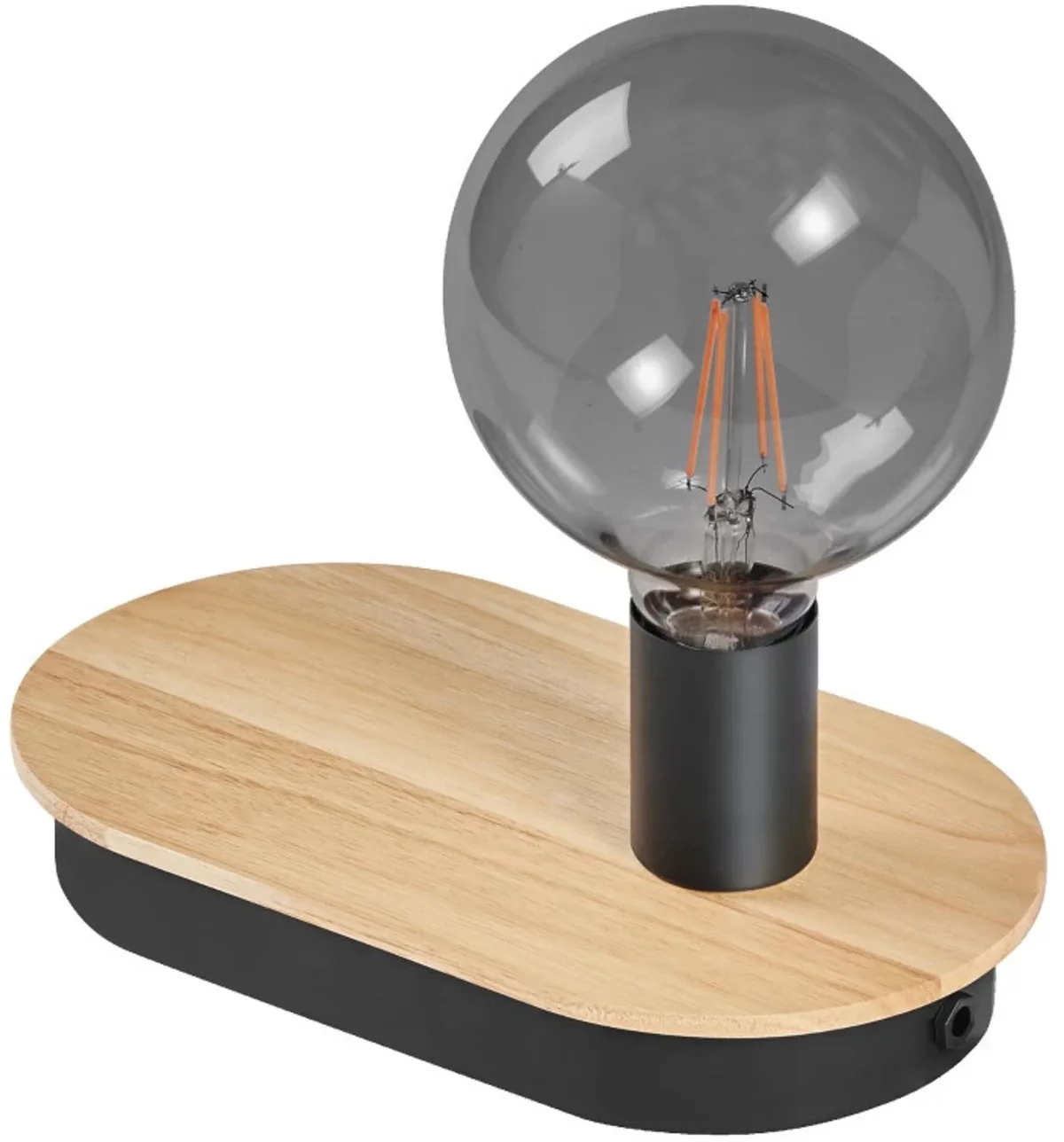 Doos 4x Ledvance LED Armatuur E27 | Decor Wood Table Touch E27 van LEDVANCE – productfoto