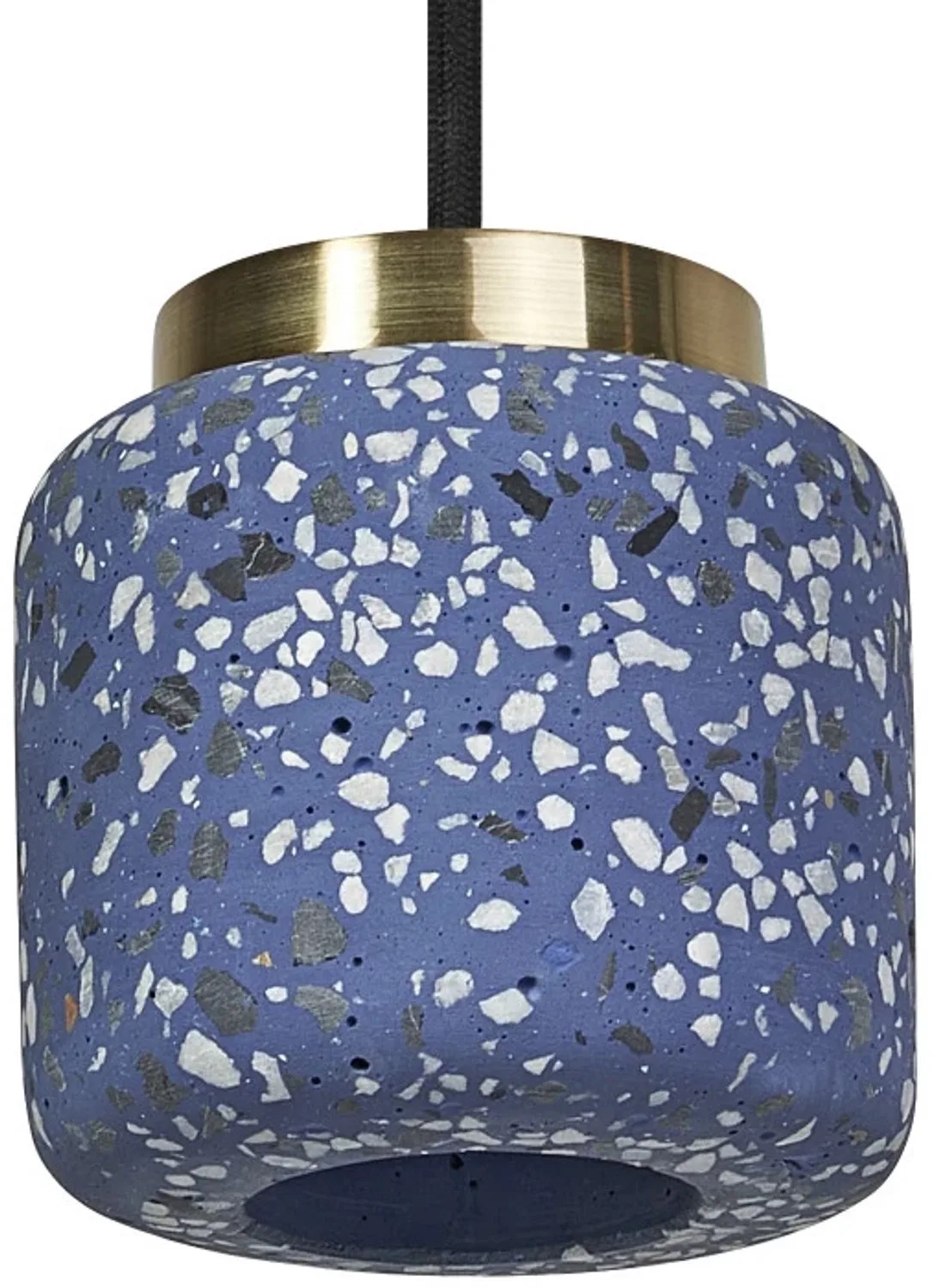 Doos 4x Ledvance LED Armatuur GU10 | Decor Terazzo Ball Pendant 1XGU10 Blue fra LEDVANCE – produktbillede
