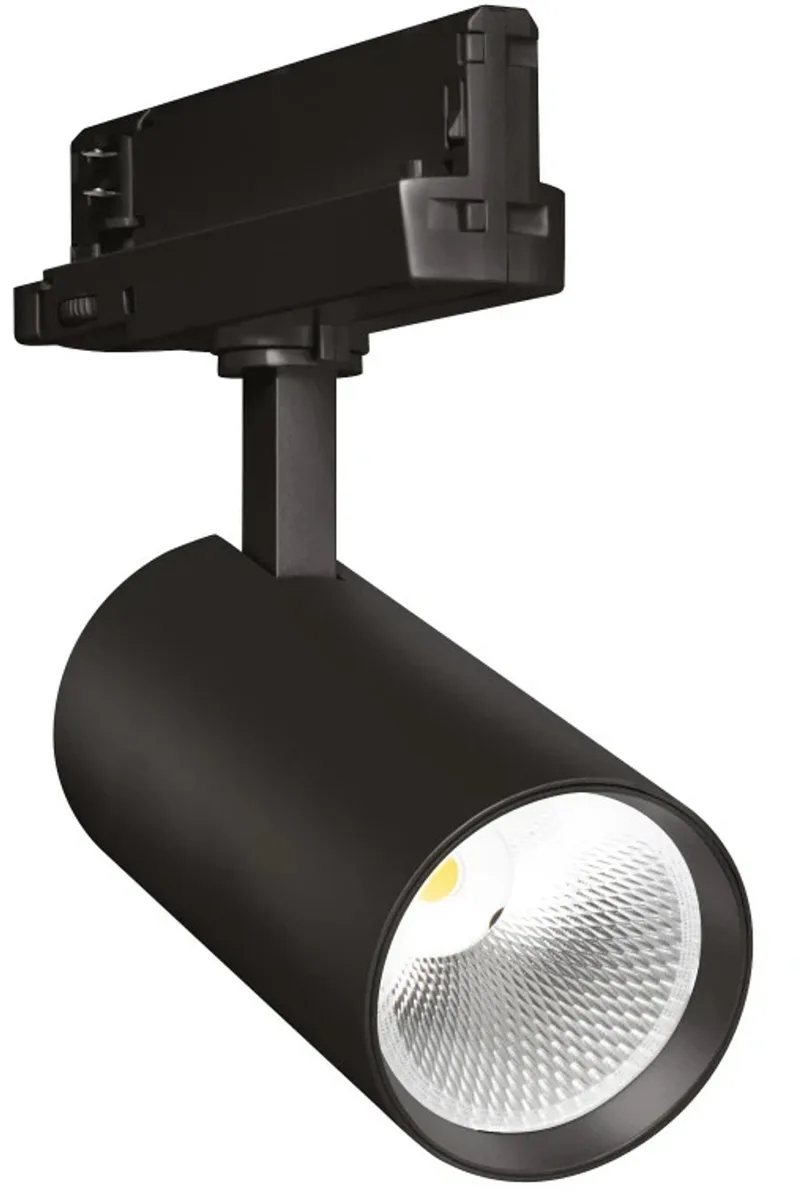Doos 4x Ledvance LED Railspot 3-fase | 30W 3000K 1950lm 730 fra LEDVANCE i Sort – produktbillede