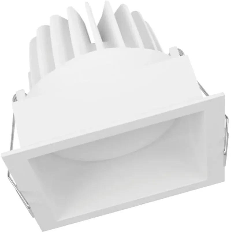 Doos 6x Ledvance LED Downlighter Vierkant | 8W 3000K 650lm 830 IP20 van LEDVANCE in Wit – productfoto