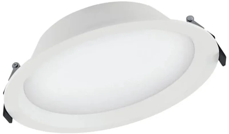 Doos 8x Ledvance LED Downlighter Ø200mm | 25W 6500K 2370lm 865 IP44 de LEDVANCE en Blanc – photo produit