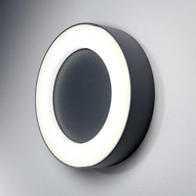 ENDURA® STYLE RING L 4058075205215 LED-Außenwandleuchte LED LED fest eingebaut 13.5 W Dunkelgrau de LEDVANCE – photo produit