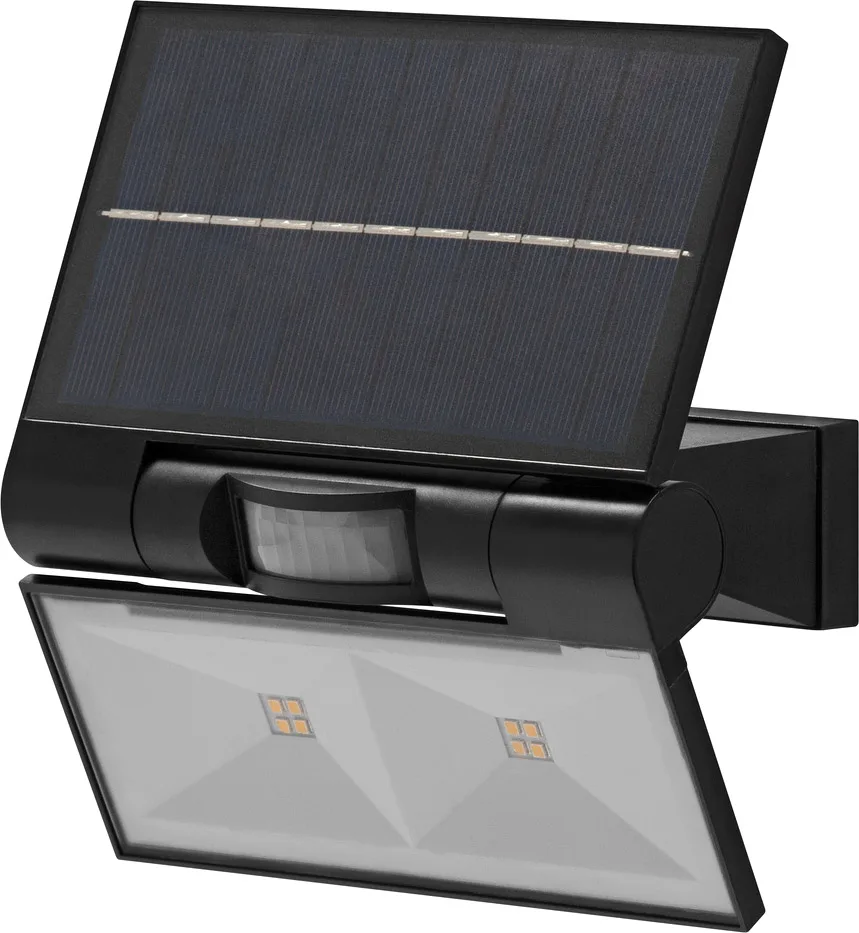 ENDURA STYLE SOLAR DOUBLE Strahler mit Sensor 2,90W / 3000K Warmweiß von LEDVANCE – Produktfoto