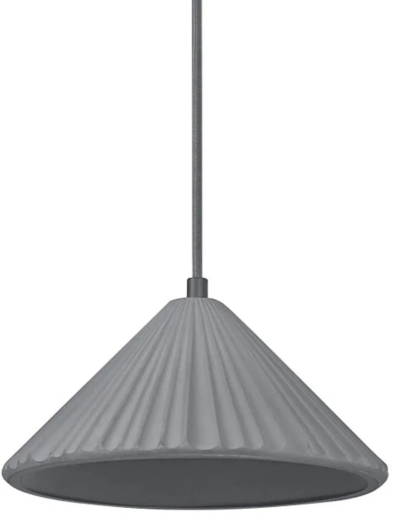 LED Armatuur E27 | Decor Concrete Pyramid Pendant E27 Dark Gray fra LEDVANCE – produktbillede