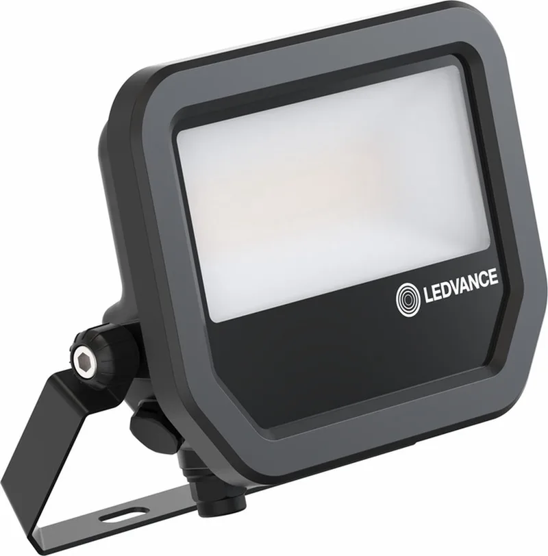 LED Breedstraler Aluminium Zwart 17W 2400lm 100D - 840 Koel Wit | IP66 - Symmetrisch de LEDVANCE en Aucun – photo produit