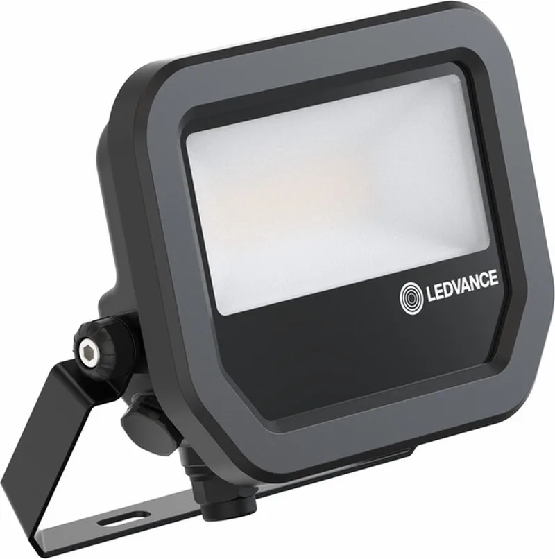 LED Breedstraler Aluminium Zwart 8W 1200lm 100D - 840 Koel Wit | IP66 - Symmetrisch de LEDVANCE – photo produit