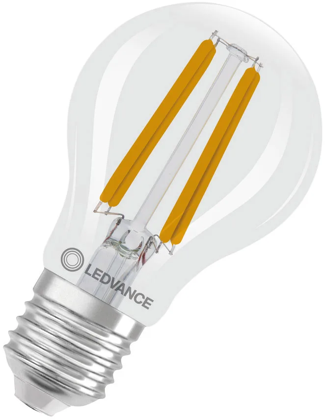 LED CLASSIC A ENERGIEEFFIZIENZ A S 3.8W 830 Klar E27 de LEDVANCE – photo produit