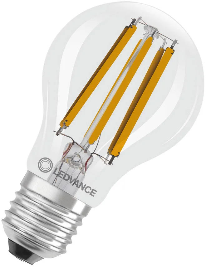 LED CLASSIC A ENERGIEEFFIZIENZ B DIM S 8.2W 827 Klar E27 van LEDVANCE – productfoto