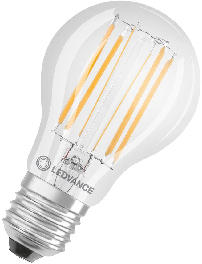 LED CLASSIC A V 7.5W 827 Klar E27 de LEDVANCE – photo produit