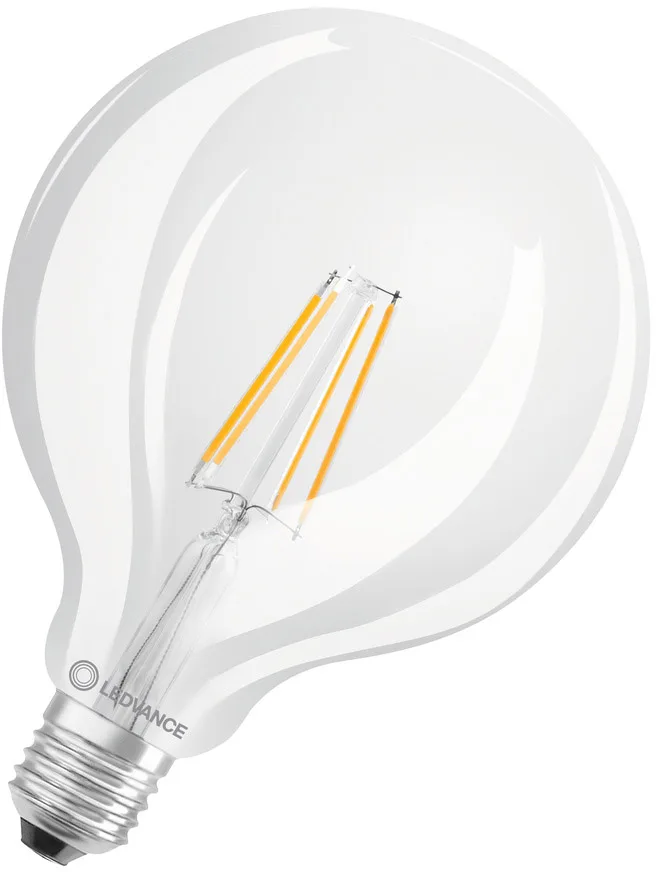 LED CLASSIC GLOBE P 7W 827 Klar E27 fra LEDVANCE – produktbillede