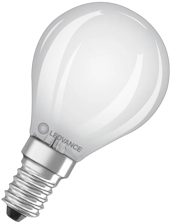 LED CLASSIC P DIM CRI 90 S 3.4W 927 mattiert E14 de LEDVANCE – photo produit