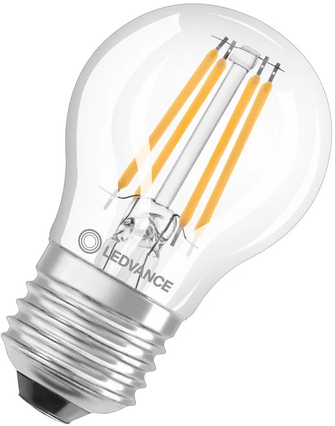 LED CLASSIC P DIM CRI 90 S 3.4W 940 Klar E27 van LEDVANCE – productfoto