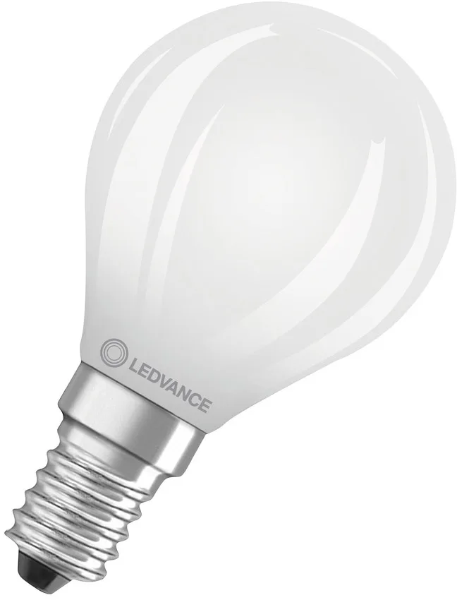 LED CLASSIC P DIM P 5.5W 827 mattiert E14 de LEDVANCE – photo produit