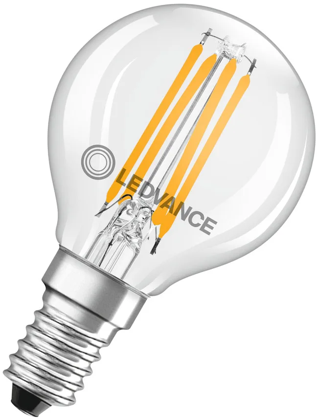 LED CLASSIC P ENERGIEEFFIZIENZ C DIM S 2.9W 827 Klar E14 de LEDVANCE – photo produit
