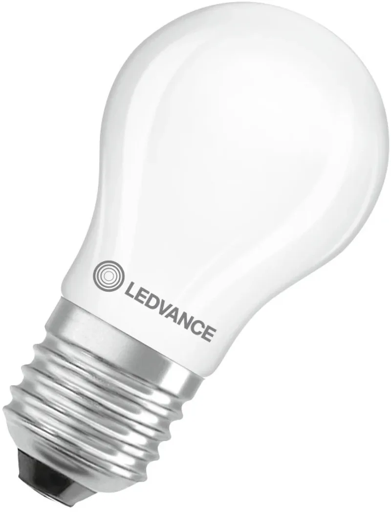 LED Classic P45 Filament Lamp E27 - 1.8W 250lm 2700K 230V - Mat Glas - Ø45mm - LED Sfeerlamp - Geschikt voor Hotels, Restaurants & Huiskamers - 10 stuks fra LEDVANCE – produktbillede