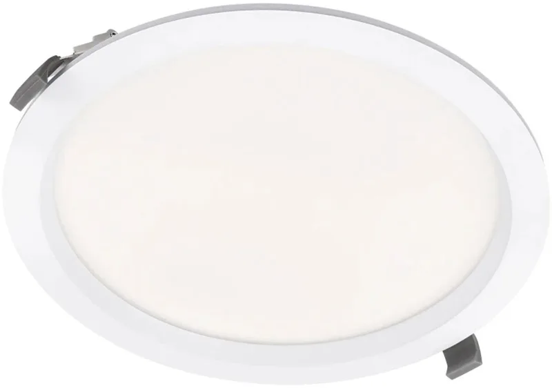 LED Downlight Comfort Opaal 42W/36W/30W 5000lm/4200lm/3600lm 100D - 930-940 CCT |Zaagmaat 250mm - IP44 - Beste Kleurweergave de LEDVANCE en Blanc – photo produit