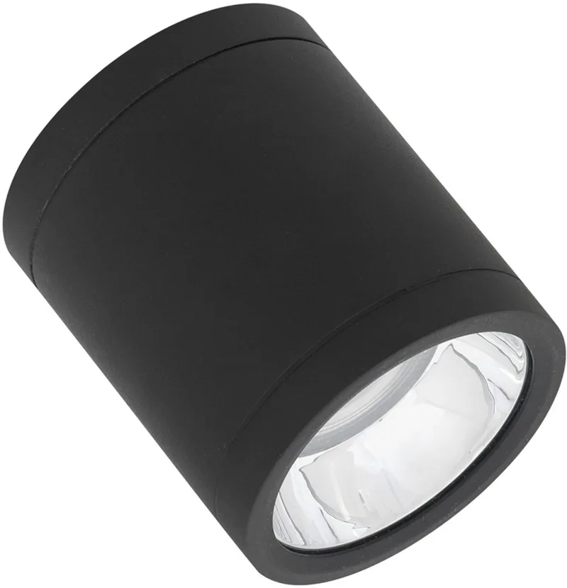 LED Downlight Surface IP65 Aluminium Zwart 15W 1575lm 36D - 830 Warm | IP65 by LEDVANCE in White – product photo