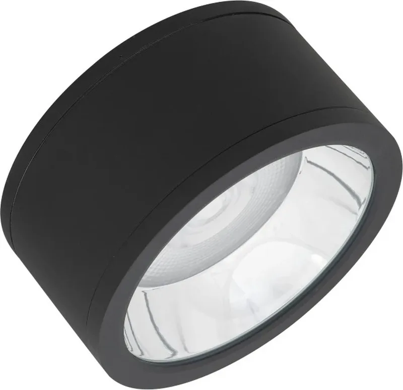 DOWNLIGHT OBERFLÄCHE IP65 DN 250 P 45W 840 60D BK von LEDVANCE in Schwarz – Produktfoto