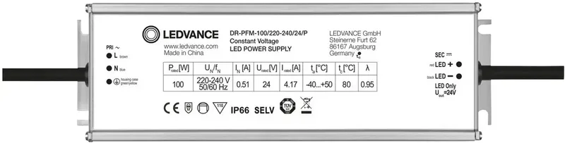 LED DRIVER OUTDOOR PERFORMANCE -100/220-240/24/P von LEDVANCE – Produktfoto
