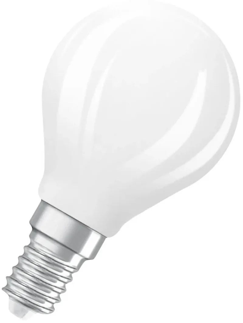LED Filament Kogellamp E14 - 1.8W 250lm 2700K 230V - Mat Glas - Ø45mm - Dimbaar - Geschikt voor nachtlampen, hotels, sfeerverlichting de LEDVANCE – photo produit