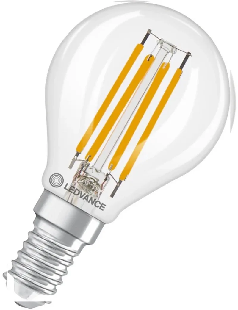 LED Filament Kogellamp E14 - 3.4W 470lm 2700K 230V - Ø45mm - Dimbaar - Geschikt voor woonkamer, restaurants, decoratie de LEDVANCE – photo produit
