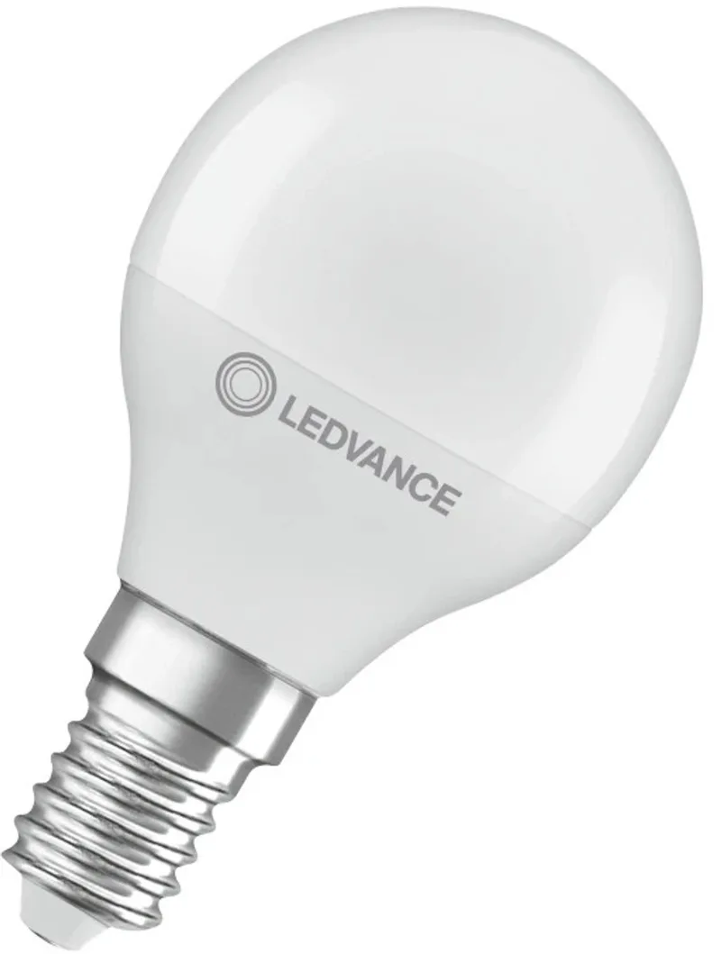 LED Filament Kogellamp E14 - 4.9W 470lm 2700K 230V - Mat Glas - Ø45mm - 10 stuks - Geschikt voor hotels, woonkamer, horeca - 10 stuks de LEDVANCE – photo produit