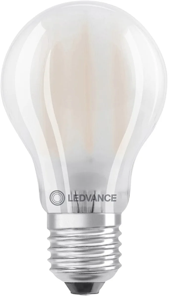 LED Filament Lamp A60 E27 - 4W 470lm 4000K 230V - Mat Glas - Ø60mm - Geschikt voor kantoor, vergaderruimte, leeslamp de LEDVANCE – photo produit