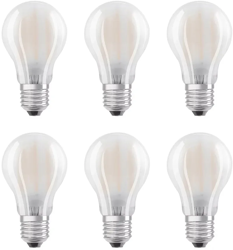 LED Lamp Classic A60 E27 - 1.5W 136lm 2700K Mat Glas - Ø45mm - Mini LED Lamp - Voor Accentverlichting & Gezellige Hoekjes - 6 stuks van LEDVANCE – productfoto