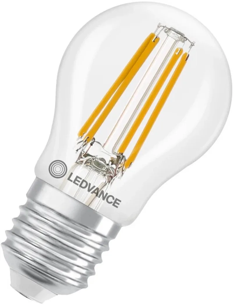 LED Lamp P45 Filament E27 - 3.4W 470lm 2700K Ø45mm - Dimbaar - Geschikt voor tafellampen, designlampen, vitrines de LEDVANCE – photo produit