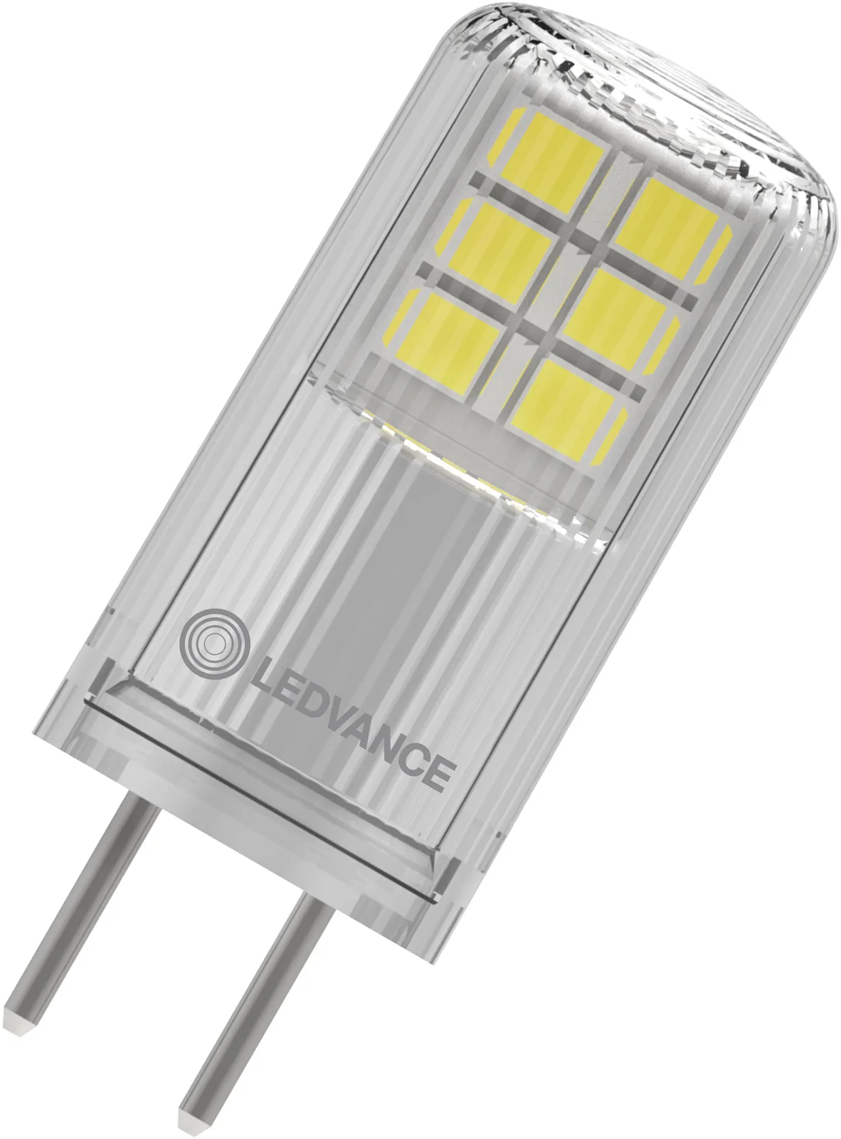 LED PIN 28 320° P 2,2 W 827 klar GY6.35 fra LEDVANCE – produktbillede