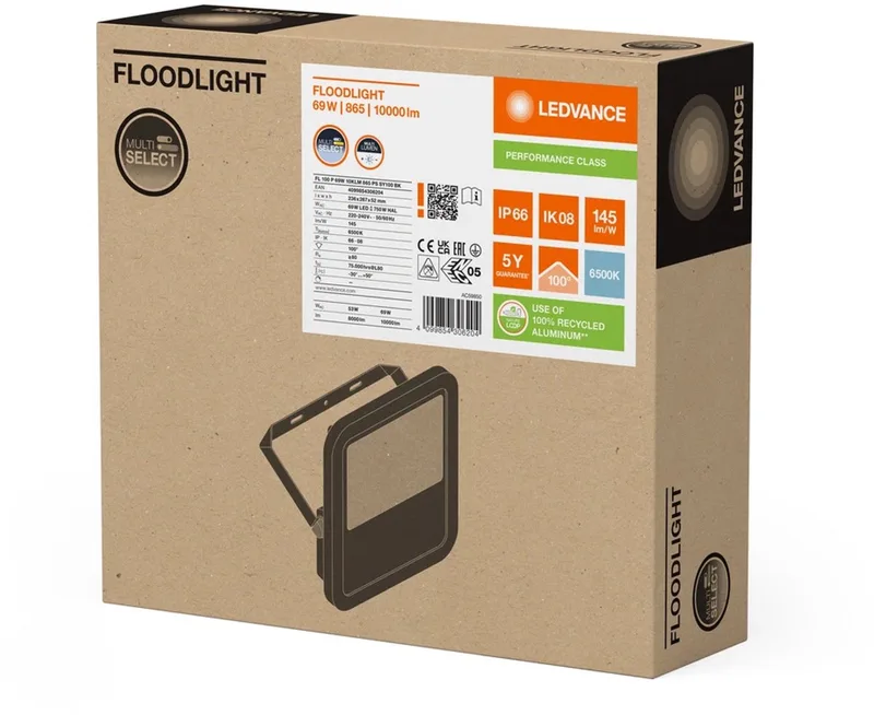 LED schijnwerper 69W 10.000lm daglicht 6500K IP65 (4099854306204) fra LEDVANCE i Ingen – produktbillede