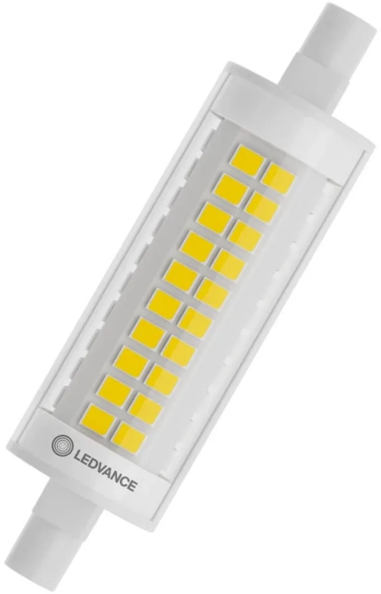 LED Slim Line R7s 78mm 9.5W 1055lm - 827 Zeer Warm Wit | Vervangt 75W de LEDVANCE – photo produit