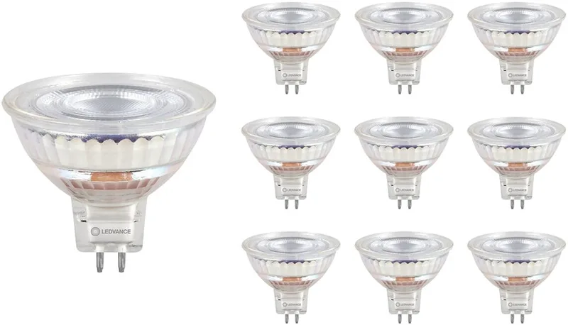 LED Spot MR16 GU5.3 - 2W 210lm 4000K 12V - Ø50mm - 36° - Geschikt voor kantoren, werkruimtes, winkels - 10 stuks von LEDVANCE – Produktfoto