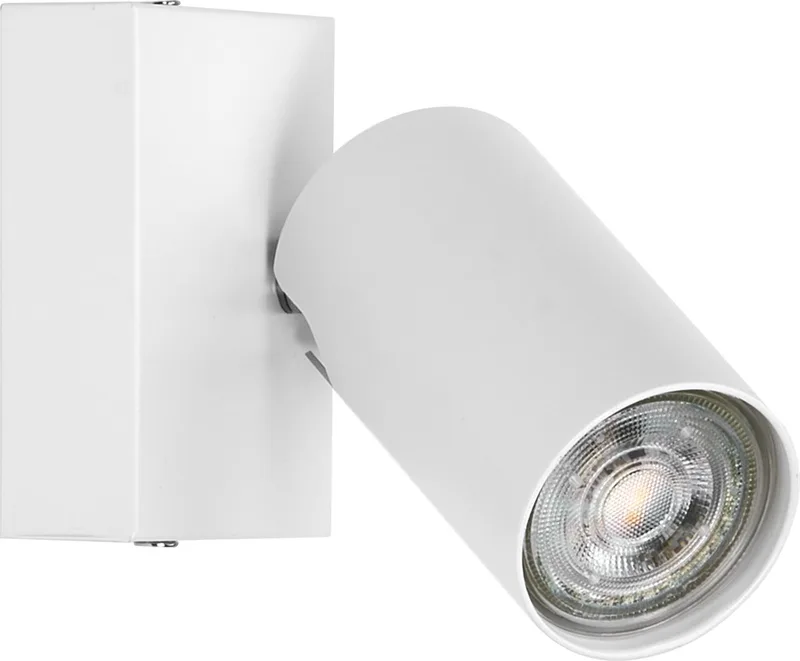 LED SPOT OCTAGON 1 x 3,4W, GU10, 230lm, 2.700K kleurtemperatuur, warm witte lichtkleur, tijdloos ontwerp, vervangbare ledlamp, ideaal voor interieurs, CRI 90, verstelbare koppen, dimbaar van LEDVANCE in Wit – productfoto