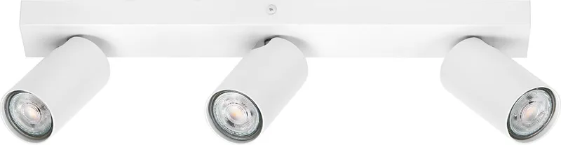 LED SPOT OCTAGON 3 x 3,4W, GU10, 690lm, 2.700K kleurtemperatuur, warm witte lichtkleur, tijdloos ontwerp, vervangbare ledlamp, ideaal voor interieurs, CRI 90, verstelbare koppen van LEDVANCE in Wit – productfoto