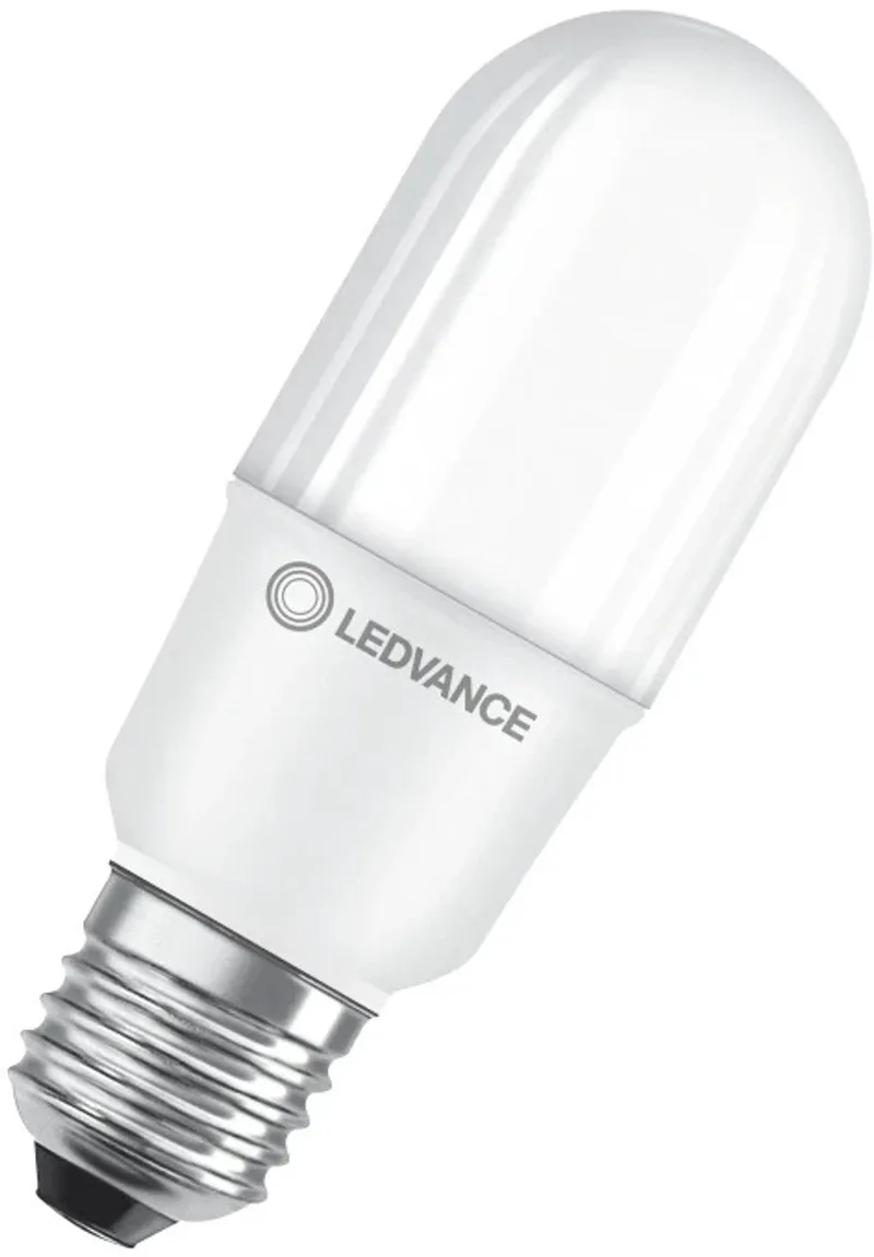 LED Sticklamp E27 - 8.5W 806lm 2700K 230V - Mat Glas - Ø37mm - Geschikt voor staande lampen, retro armaturen, tafellampen - 10 stuks de LEDVANCE – photo produit